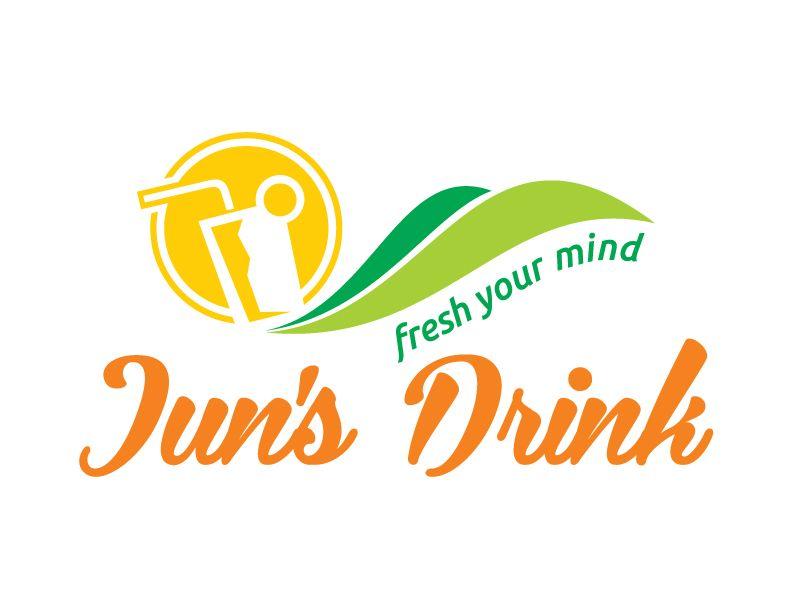 Drink Logo - Gallery. Logo Design Untuk Jun's Drink