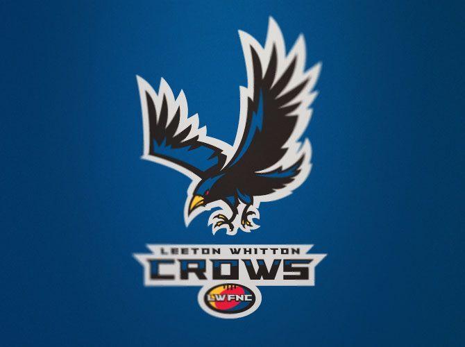 Crow Sports Logo - Leeton Whitton Crows. Sports Logos. Crow logo, Crow, Logos