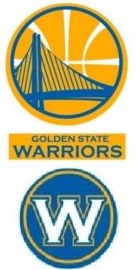 Golden State Warriors Logo - Golden State Warriors FATHEAD Set of 3 Warriors Logo