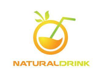 Drink Logo - natural drink Designed