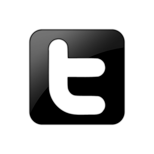 Black Twitter Logo - Logo, twitter, square icon