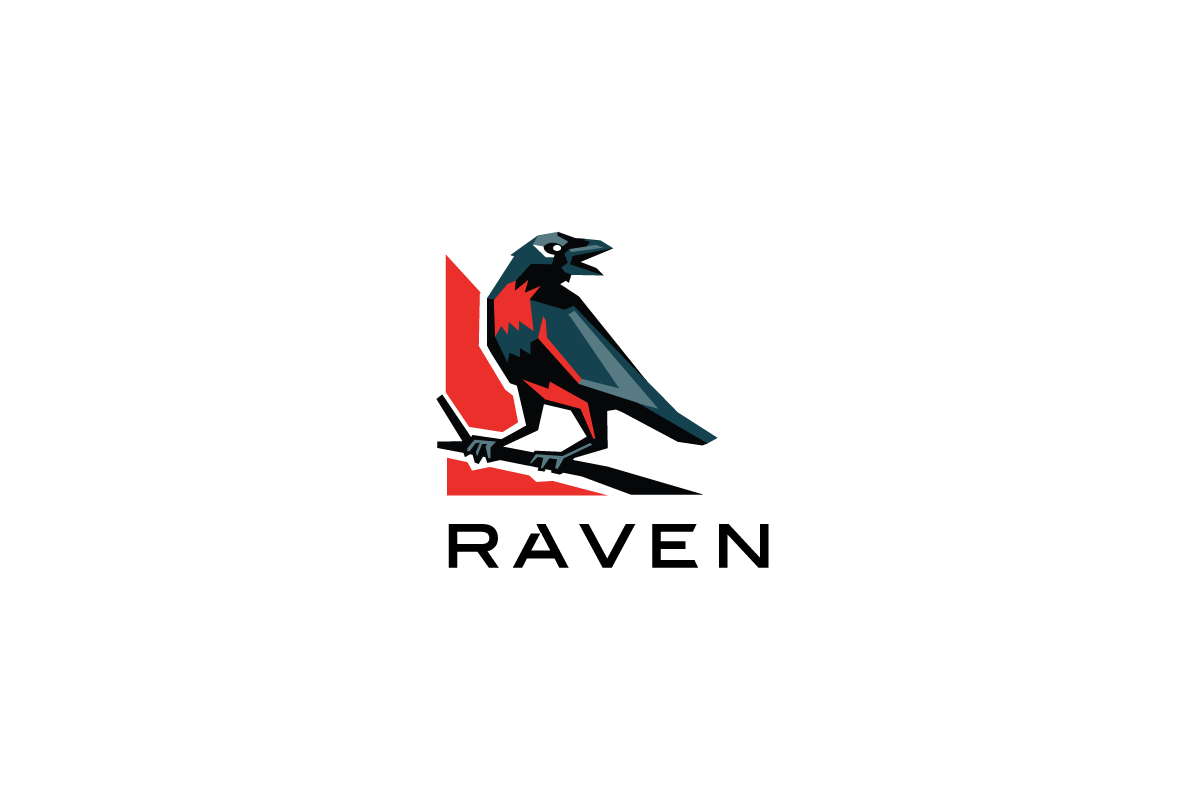 Crow Sports Logo - SOLD LOGO – Raven Logo | Logo Cowboy
