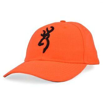 Orange Browning Logo - Reptile: BROWNING baseball cap blaze orange 3D logo safety cap ...
