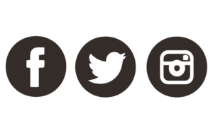 Black Twitter Logo - FACEBOOK, TWITTER, INSTAGRAM LOGO - DU Agency