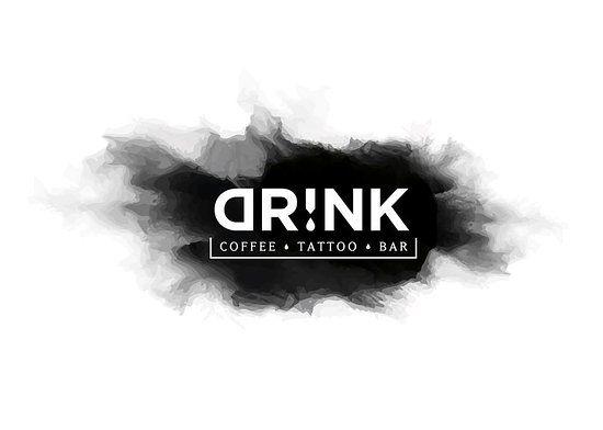 Drink Logo - logo of Drink Coffee Tattoo Bar, Ceske Budejovice