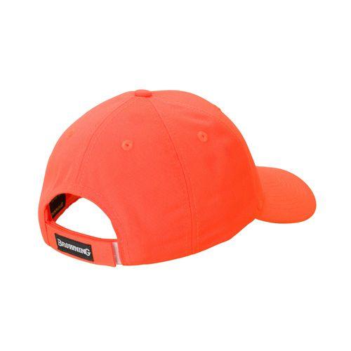 Orange Browning Logo - Browning Safety Cap With Black 3D Buckmark Blaze Orange 30840501