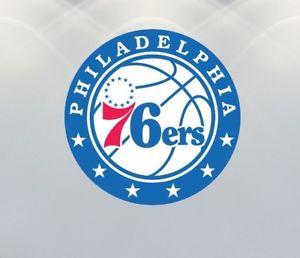 Philadelphia 76ers Logo - Philadelphia 76ers Logo Wall Decal NBA Sports Sticker Decor Color ...