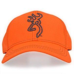 Orange Browning Logo - Reptile: Entering Browning baseball cap blaze orange Hi-Viz Blaze ...