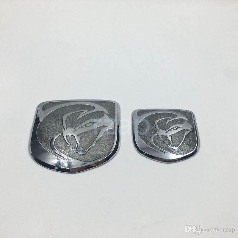 New Viper Logo - 2019 Brand New Gray Chrome Viper Emblem Badge Name Plate Metal ...