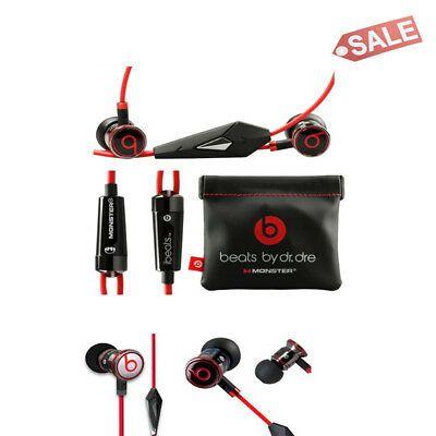 Monster Beats Logo - MONSTER BEATS BY Dr Dre Executive Wired Headphones Grey B Logo