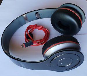 Black Beats Logo - Black Monster Dre Beats Wireless On-Ear Headphones wt MISSING BEATS ...