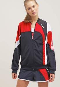 Red and White Fashion Logo - adidas Originals Womens Archive Track Jacket Retro Sporty Fashion