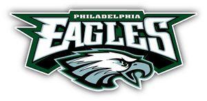 Eagles Football Logo - Philadelphia Eagles NFL Football Logo Car Bumper Sticker Decal 6'' x ...