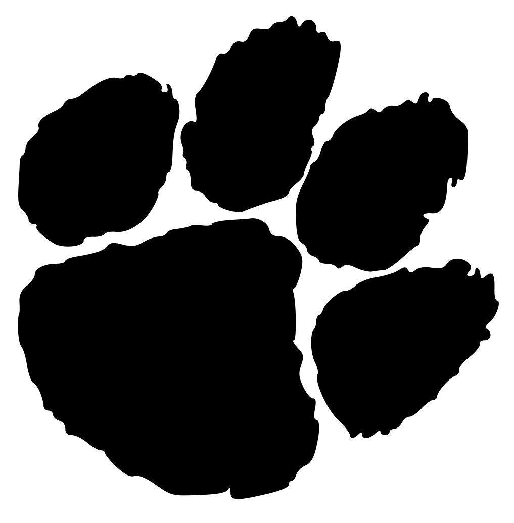 Tiger Paw Logo - Tiger Paw Lion Paw Bobcat Paw SVG Cut File Design Mascot SVG | Etsy