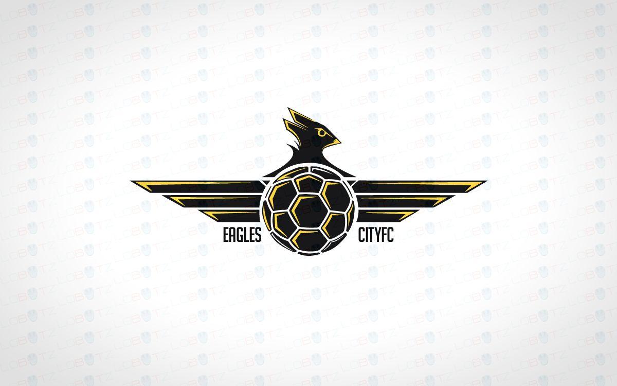 Eagles Football Logo - Majestic Eagle Football Logo | Eagle Soccer Logo For Sale - Lobotz