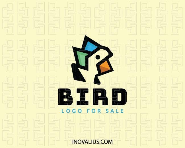 Black and Yellow Bird Logo - Simple Bird Logo