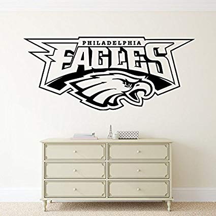 Eagles Football Logo - Amazon.com: Philadelphia Eagles Wall Vinyl Decal Sticker NFL Emblem ...