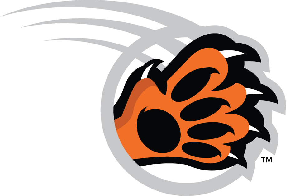 Tiger Paw Logo - RIT Tigers Alternate Logo - NCAA Division I (n-r) (NCAA n-r) - Chris ...