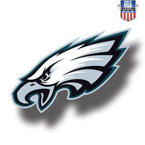 Eagles Football Logo - Philadelphia Eagles NFL Football Color Logo Sports Decal Sticker