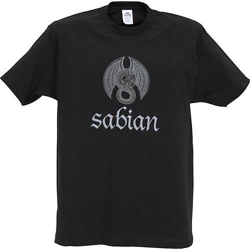 Sabian T-Shirt Logo - Sabian Dragon Logo T Shirt