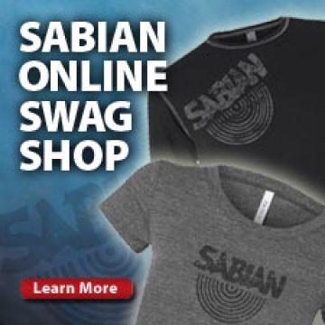 Sabian T-Shirt Logo - GET YOUR SABIAN SWAG TODAY