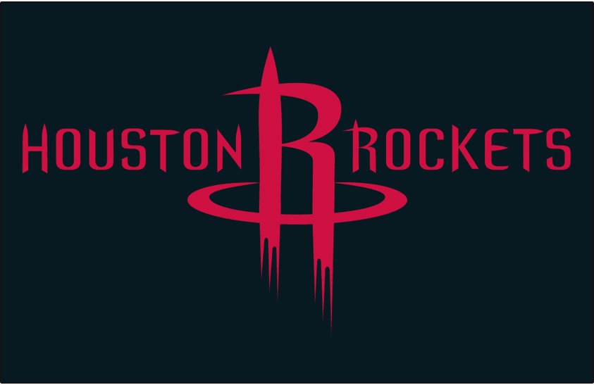 Houston Rockets Logo - Houston Rockets Primary Dark Logo - National Basketball Association ...