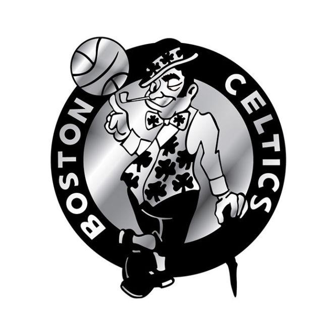 Boston Celtics Logo - NBA Boston Celtics Logo Auto Emblem--Chrome Plastic | eBay