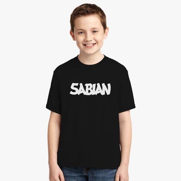 Sabian T-Shirt Logo - Sabian Cymbal Logo Youth T Shirt