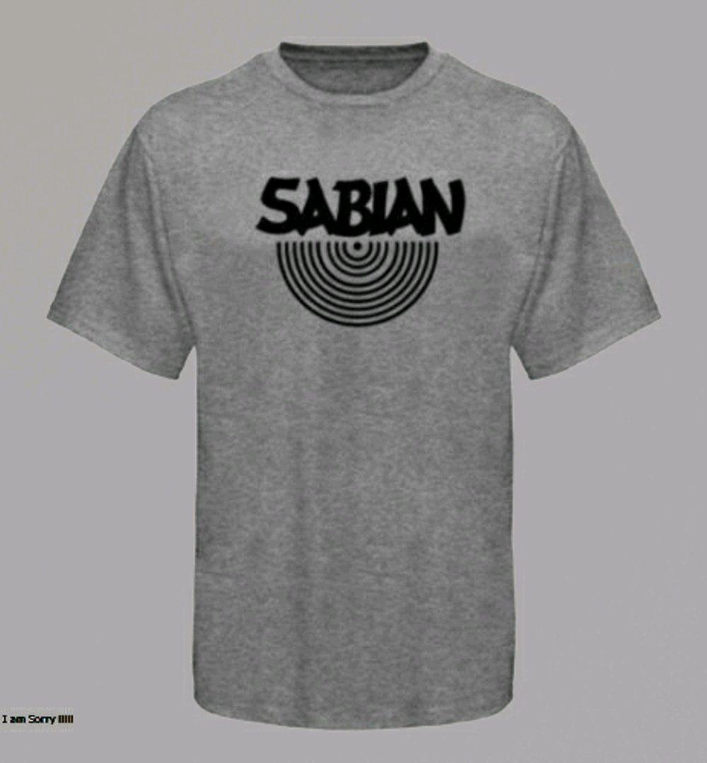 Sabian T-Shirt Logo - Jual T Shirt Kaos Sabian 002 Combed 20s 30s Unisex Di Lapak