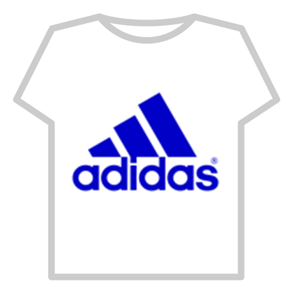Blue Adidas Logo Logodix - adidas free t shirt in roblox
