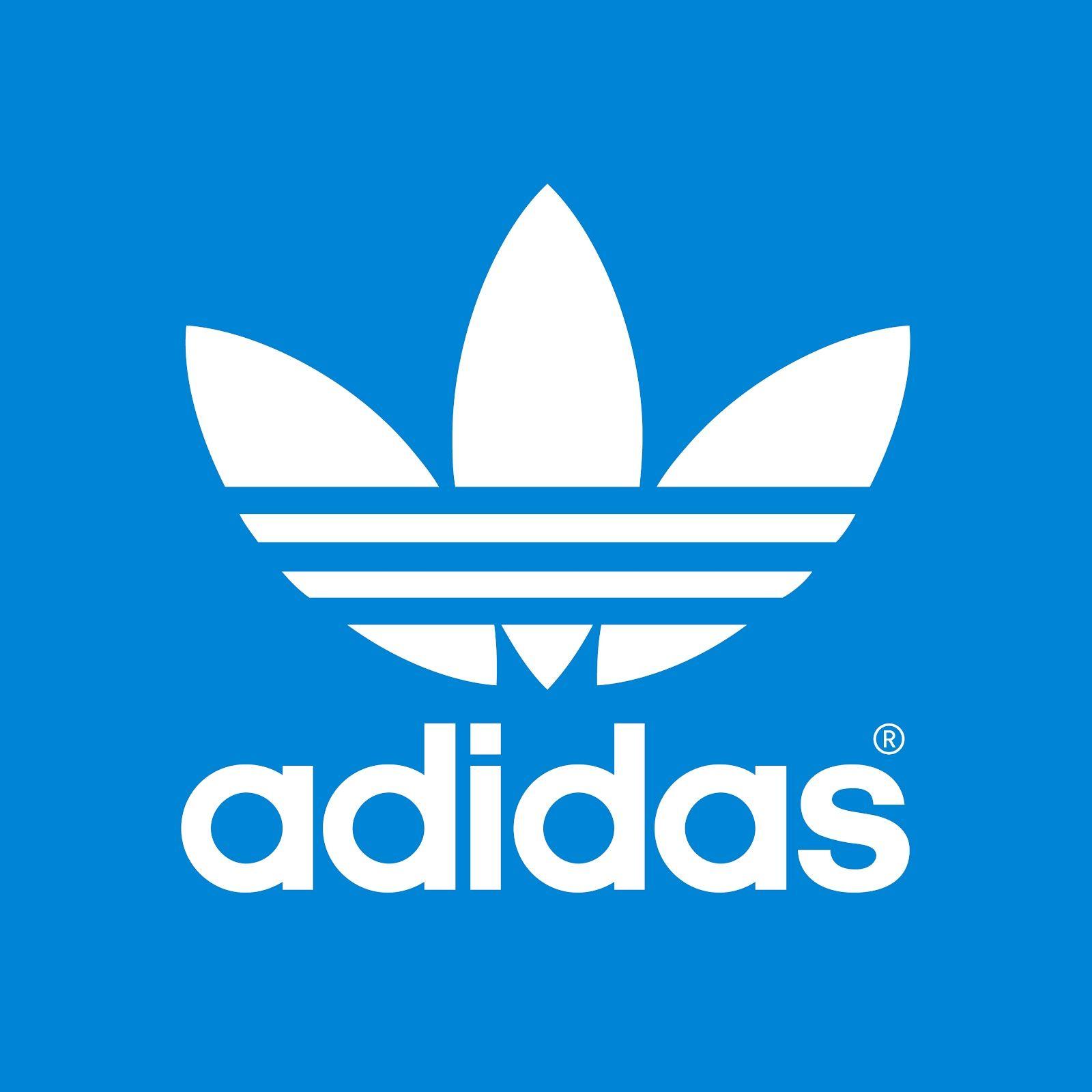 Blue Adidas Logo - Blue adidas Logos