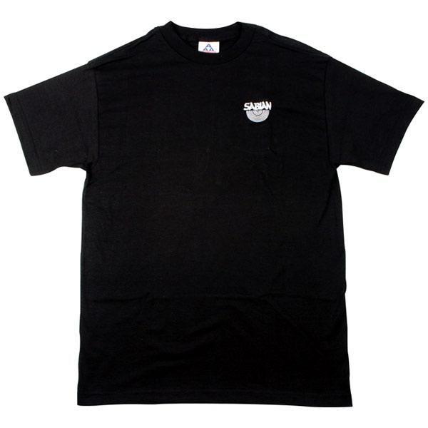 Sabian T-Shirt Logo - Sabian Black Classic T Shirt (Assorted Sizes)