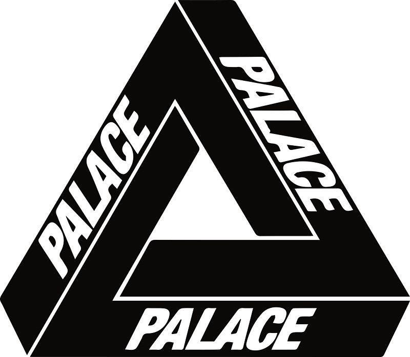 Palace Triangle Geometric Logo - Palace skateboards logo | Logos & Graphic Typography Vector Art Key ...