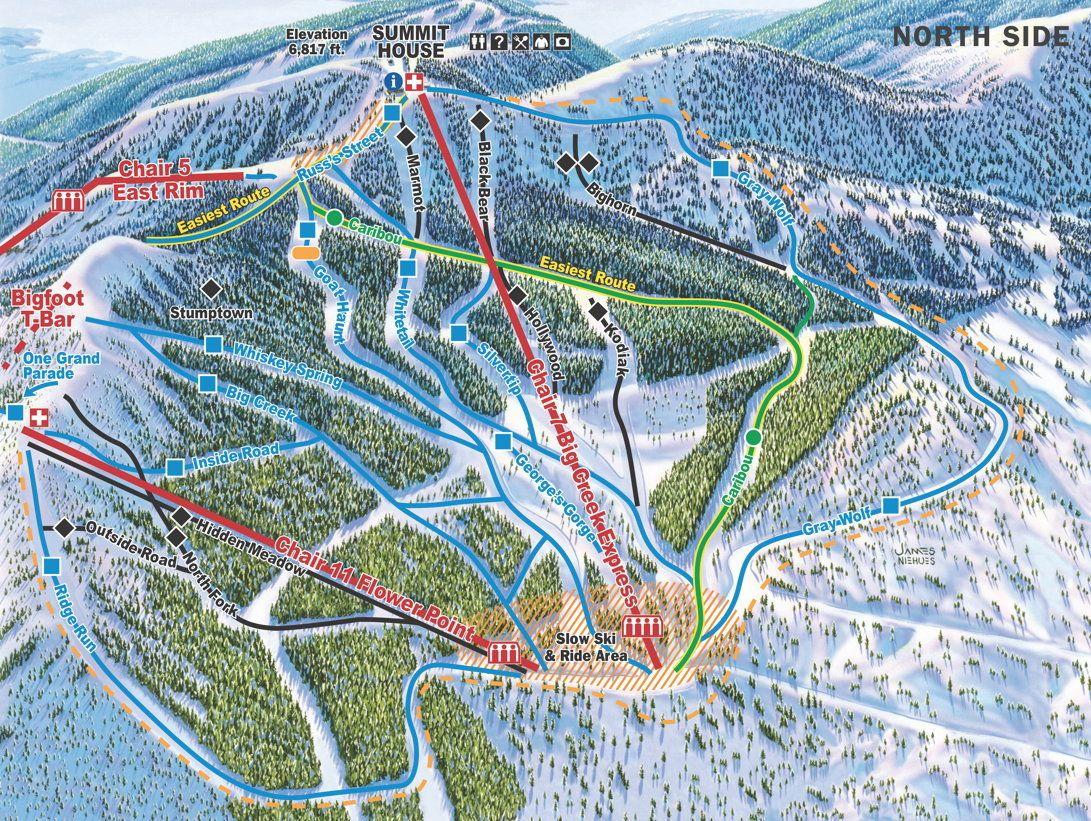 Whitefish Mountain Logo - Whitefish Mountain Resort Ski & Skiing News & Events