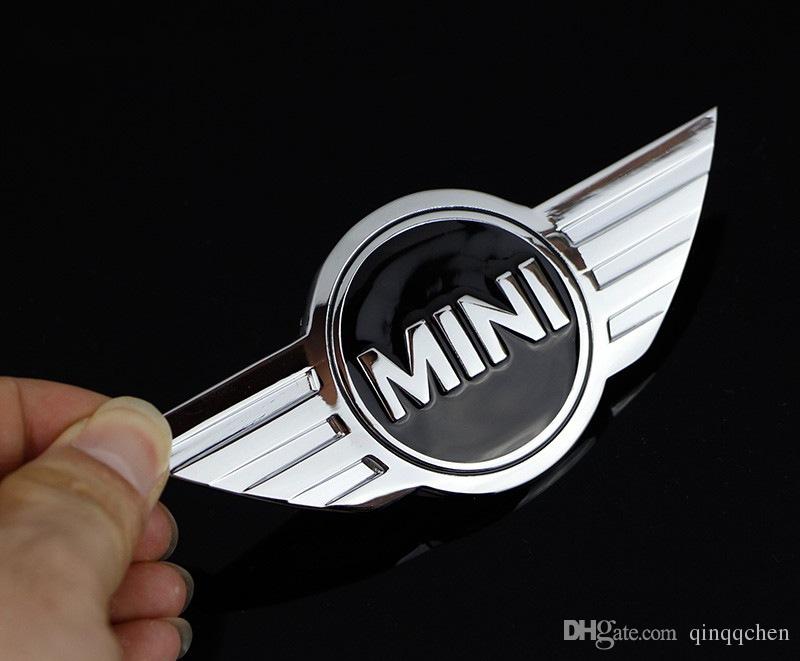 New Mini Cooper Logo - 2019 Mini Cooper Logo 3D Car Stickers Metal Emblems For MINI Car ...