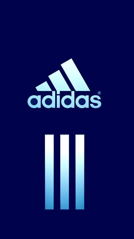 Blue Adidas Logo - Adidas blue. Adidas and Nike wallpaper. Wallpaper