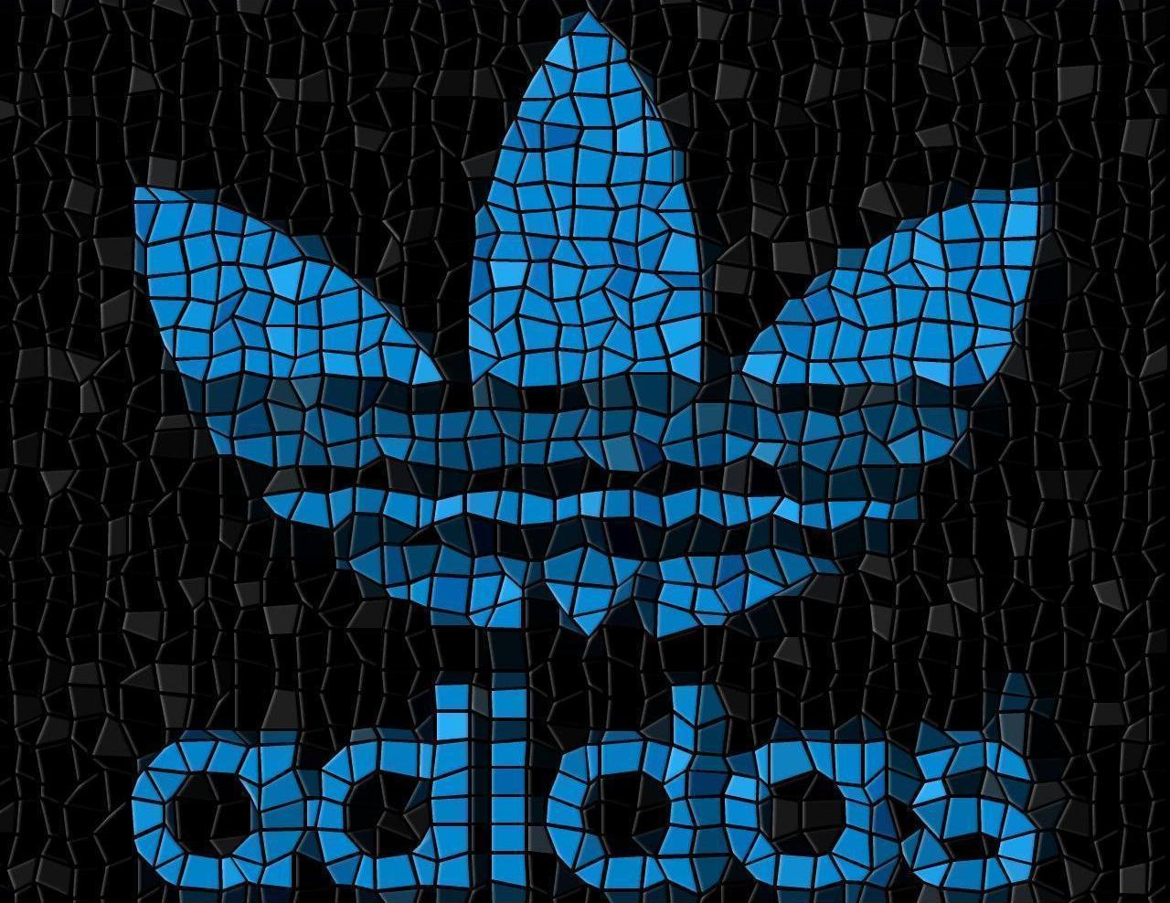 Blue Adidas Logo - Adidas Logo Wallpaper