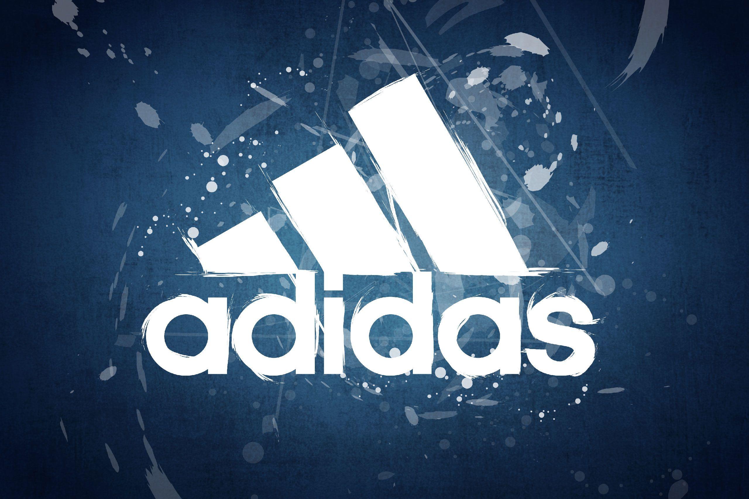 Blue Adidas Logo - Adidas-logo - Mashmob
