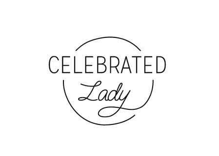 Circle Lady Logo - About – Celebrated Lady