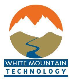 Orange and White Mountain Logo - New Hampshire Web Design & Marketing Firm. White Mountain Technology