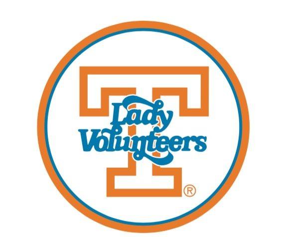Circle Lady Logo - Tennessee LADY VOLS Logo 3 Circle Cloth Patch