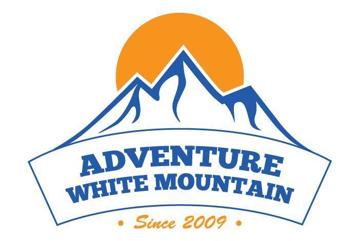 Orange and White Mountain Logo - Adventure White Mountain - TrekkingPartners