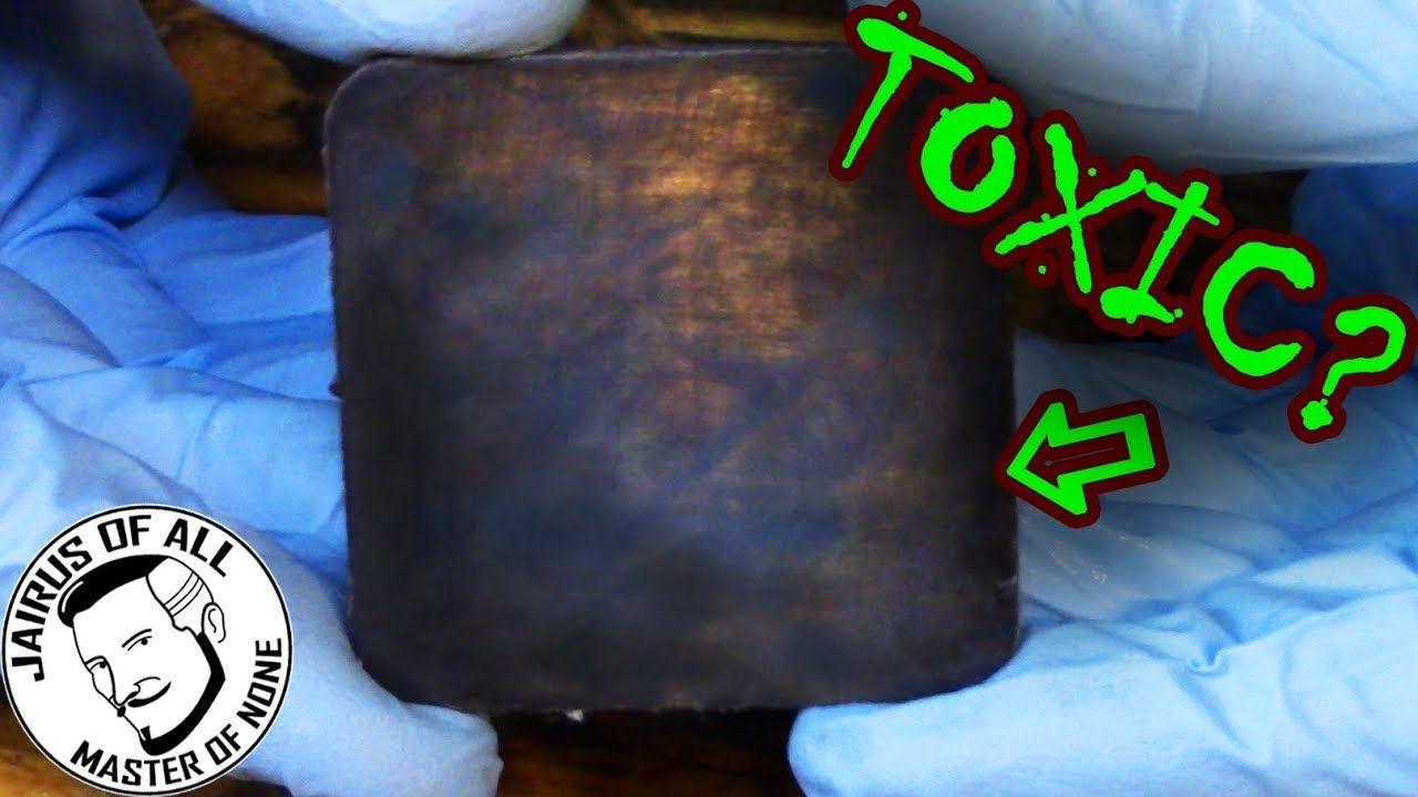 Blue and Black Toxic Logo - Are Gun Blue And Black Oxide Food Safe? And How To Make Them! - YouTube