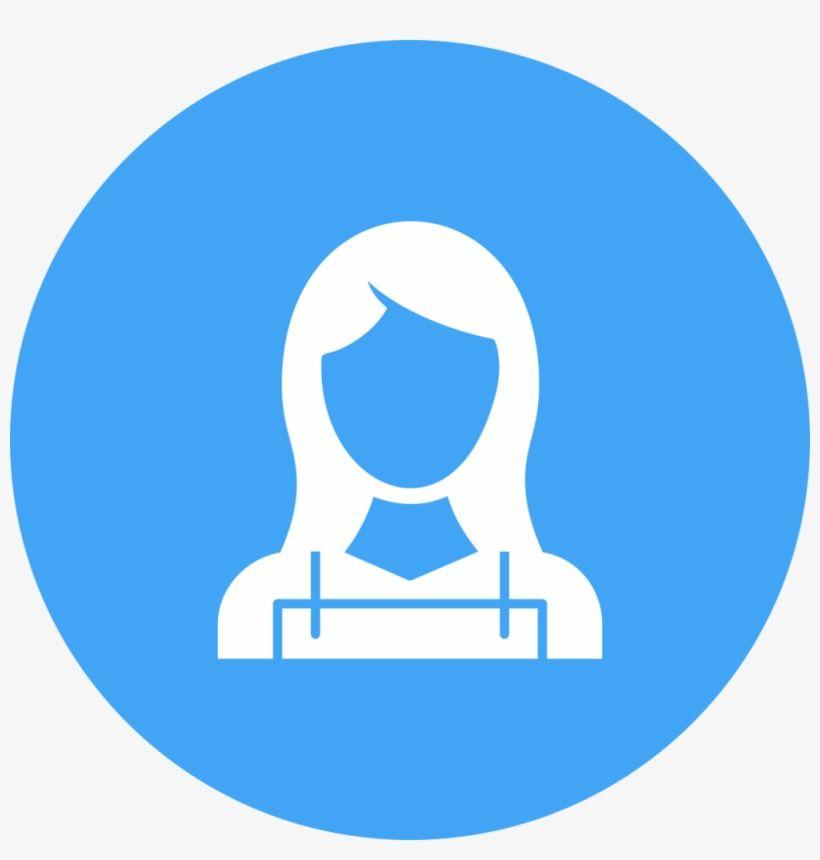 Circle Lady Logo - Cleaning Lady - Twitter Circle Logo Png Transparent PNG - 1000x1000 ...