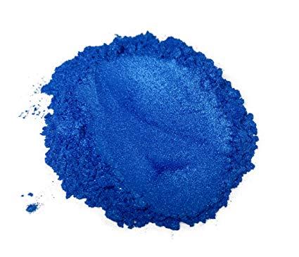 Blue and Black Toxic Logo - NON TOXIC 42g 1.5oz ROYAL BLUE Mica Powder Pigment