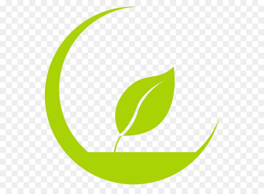Yellow Produce Logo - Environmental protection Logo leaf to protect the environment