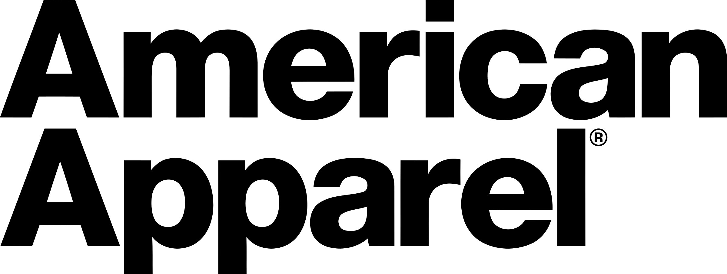 American Apparel Brand Logo - American Apparel Logo SVG Vector & PNG Transparent - Vector Logo Supply