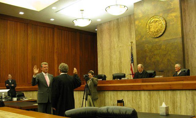 Idaho Supreme Court Logo - Idaho's high court installs new chief justice | The Spokesman-Review