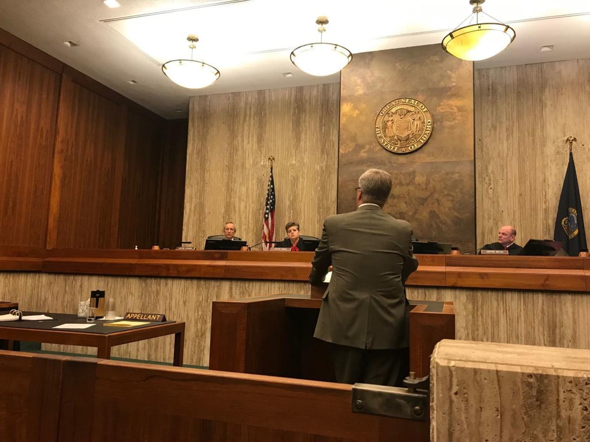 Idaho Supreme Court Logo - Lively arguments, engaged justices at today's Idaho Supreme Court