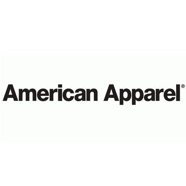 American Apparel Brand Logo - The American Apparel logo was designed using the font Helvetica ...
